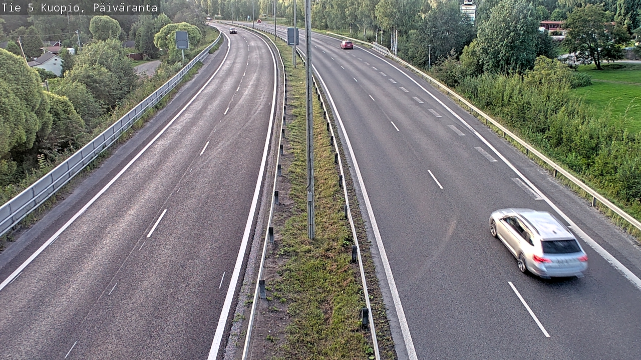 Kelikamerat Kuva Tie 5 Kuopio, Päiväranta, Kuopio, Pohjois-Savo