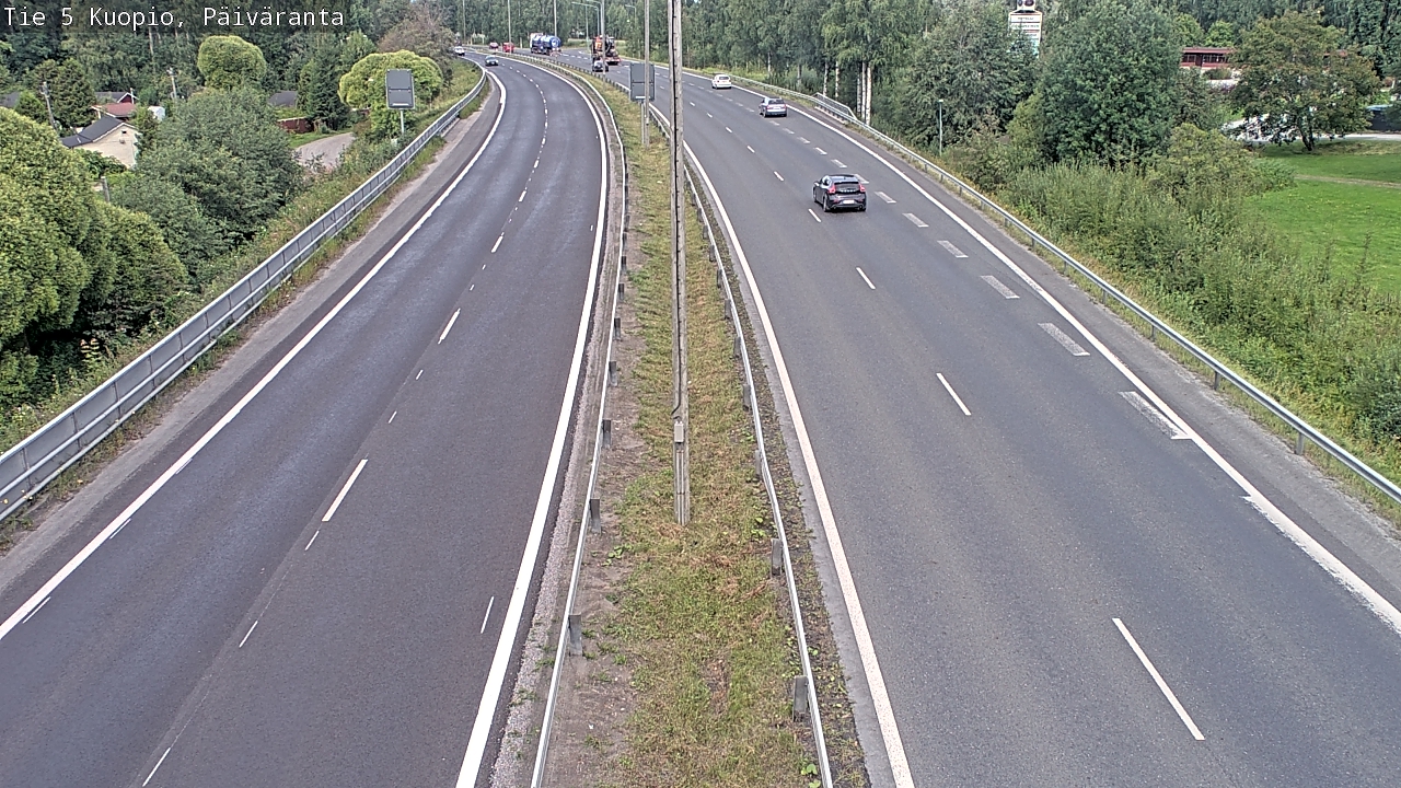 Weather Camera Image Road 5 Kuopio, Päiväranta, Kuopio, Pohjois-Savo
