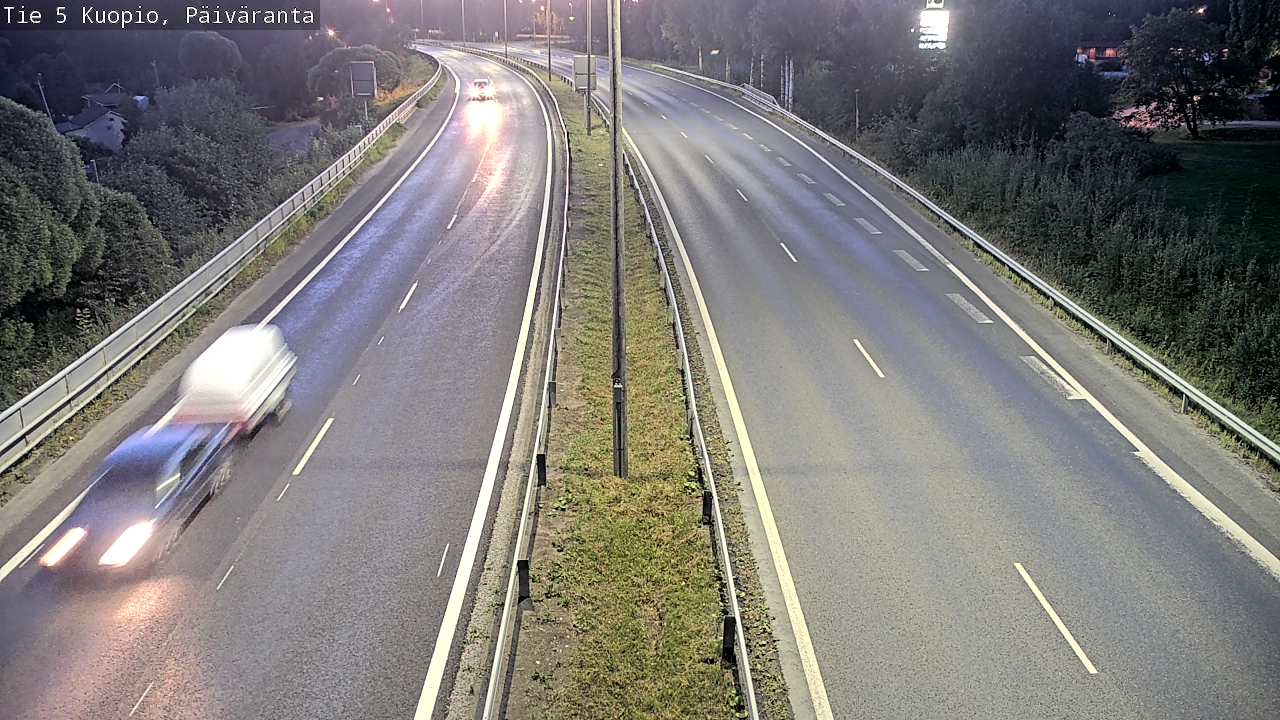 Kelikamerat Kuva Tie 5 Kuopio, Päiväranta, Kuopio, Pohjois-Savo