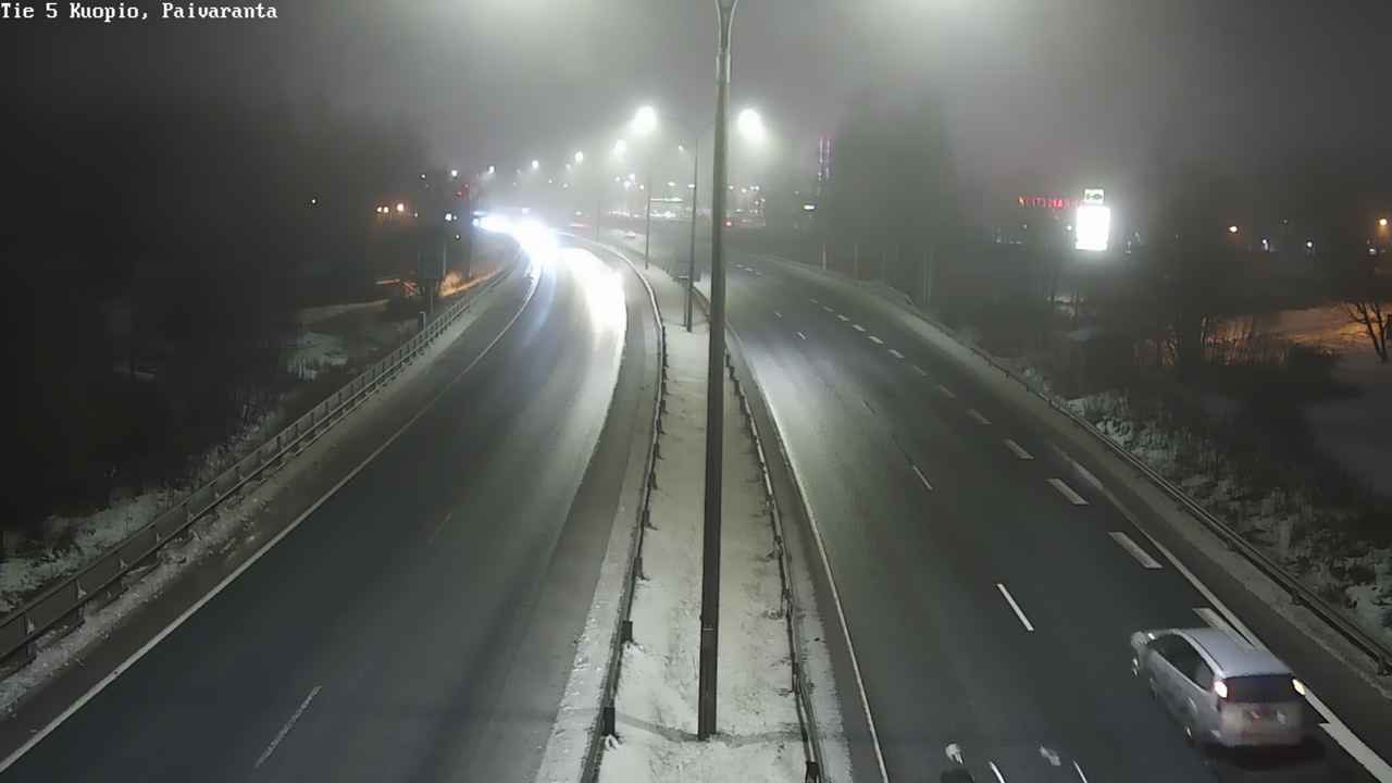 Weather Camera Image Road 5 Kuopio, Päiväranta, Kuopio, Pohjois-Savo