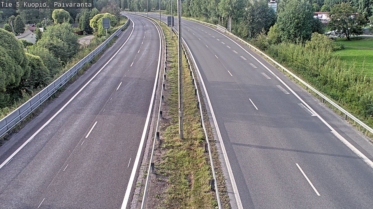 Kelikamerat Kuva Tie 5 Kuopio, Päiväranta, Kuopio, Pohjois-Savo
