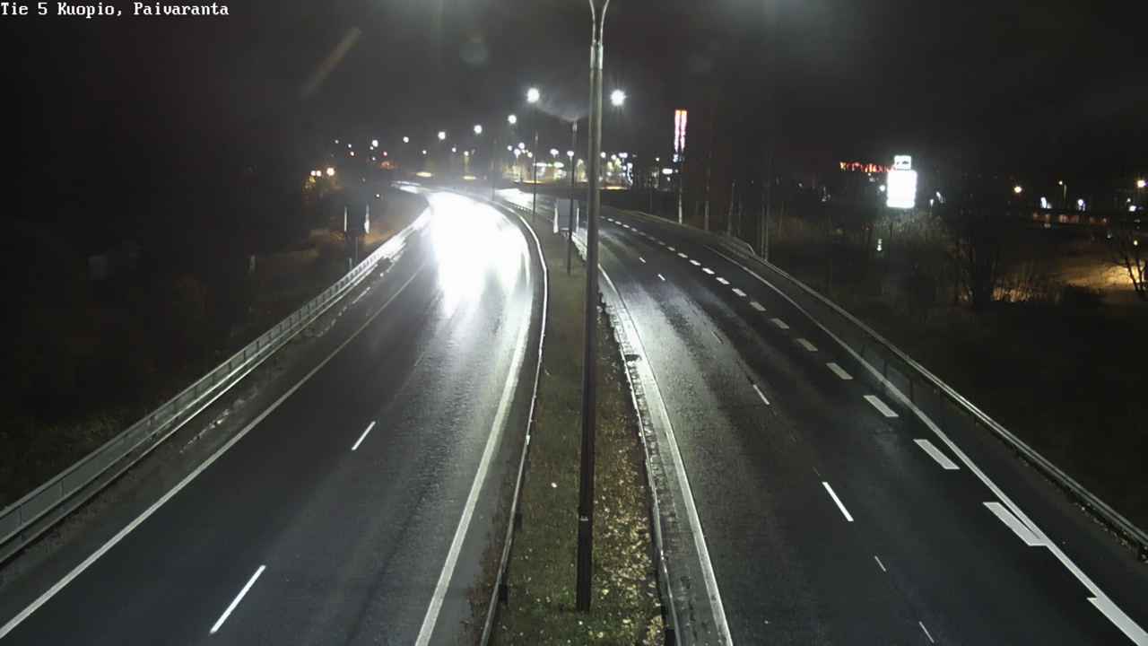 Weather Camera Image Väg 5 Kuopio, Päiväranta, Kuopio, Pohjois-Savo