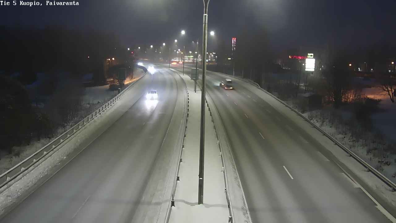 Kelikamerat Kuva Tie 5 Kuopio, Päiväranta, Kuopio, Pohjois-Savo