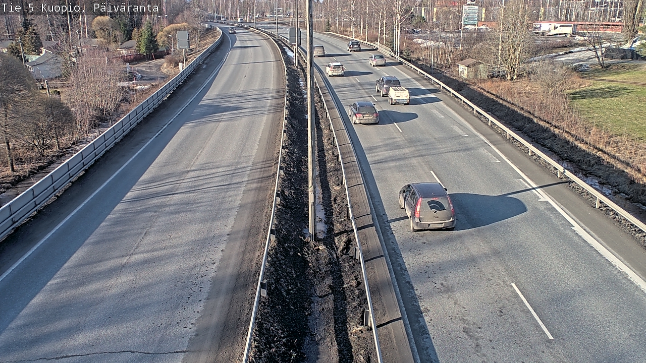 Kelikamerat Kuva Tie 5 Kuopio, Päiväranta, Kuopio, Pohjois-Savo