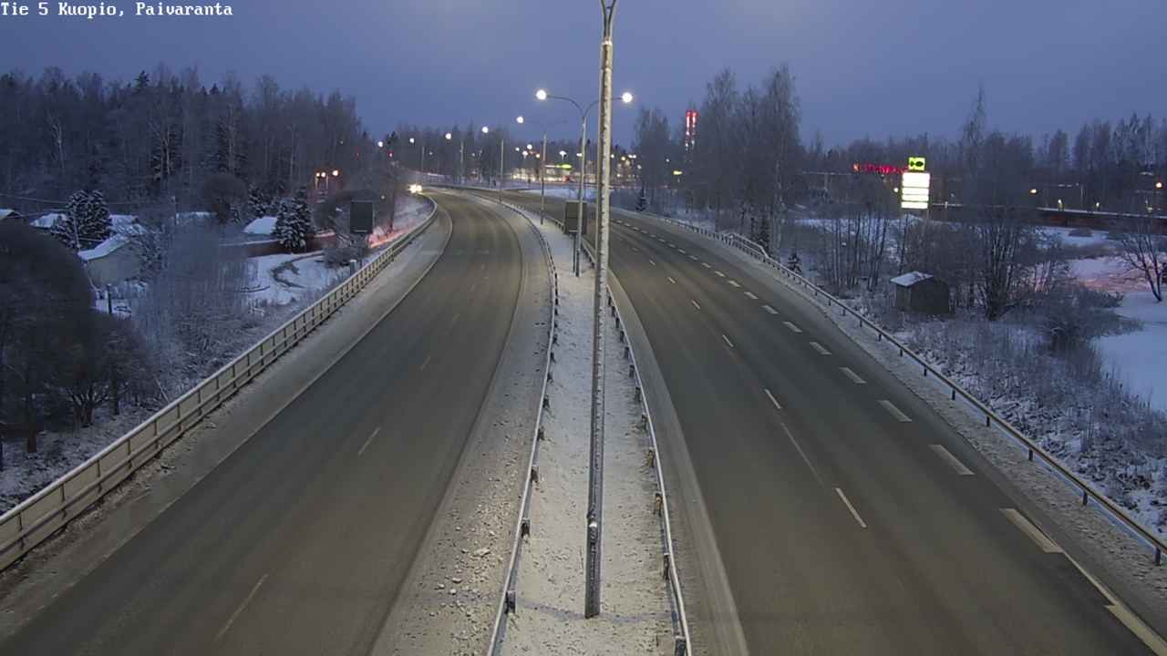 Kelikamerat Kuva Tie 5 Kuopio, Päiväranta, Kuopio, Pohjois-Savo