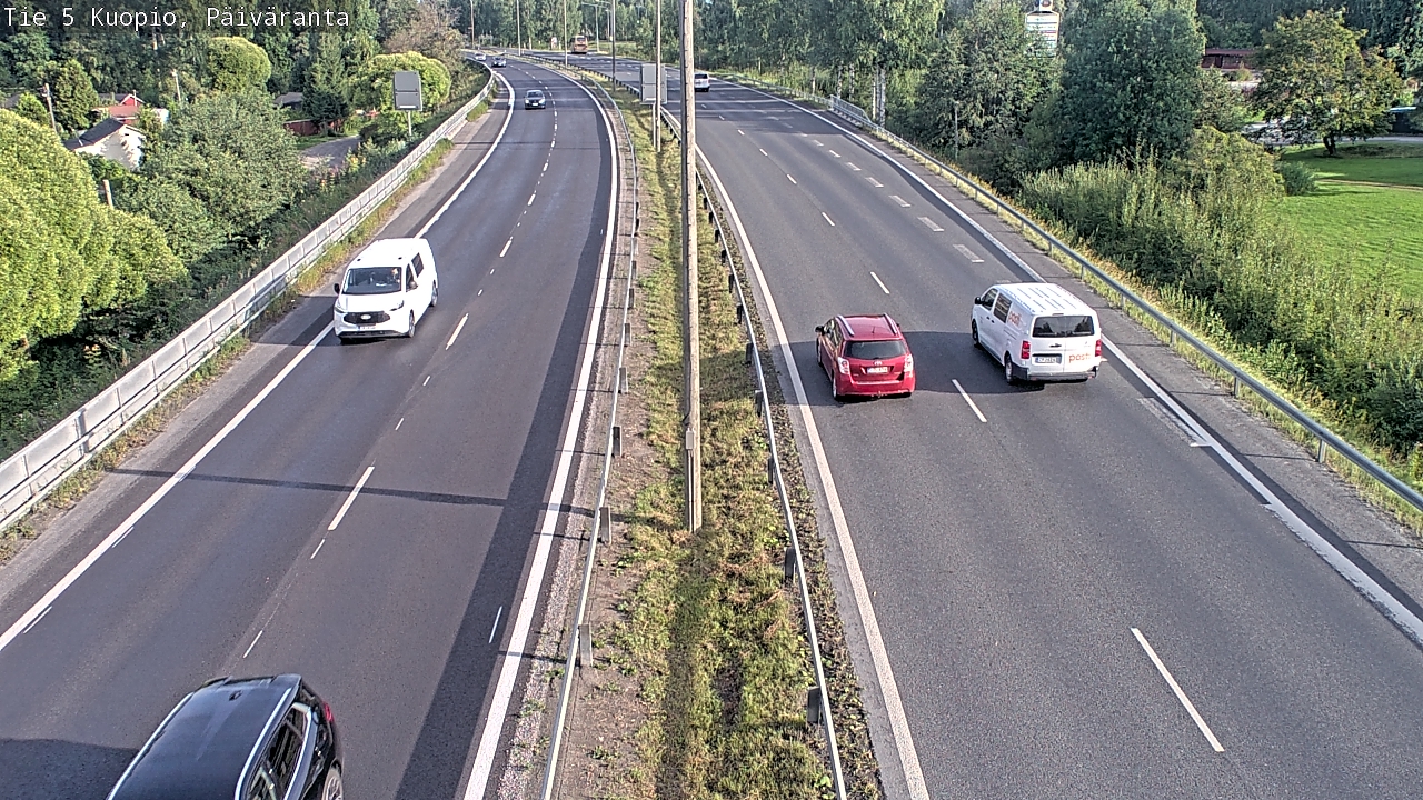 Kelikamerat Kuva Tie 5 Kuopio, Päiväranta, Kuopio, Pohjois-Savo