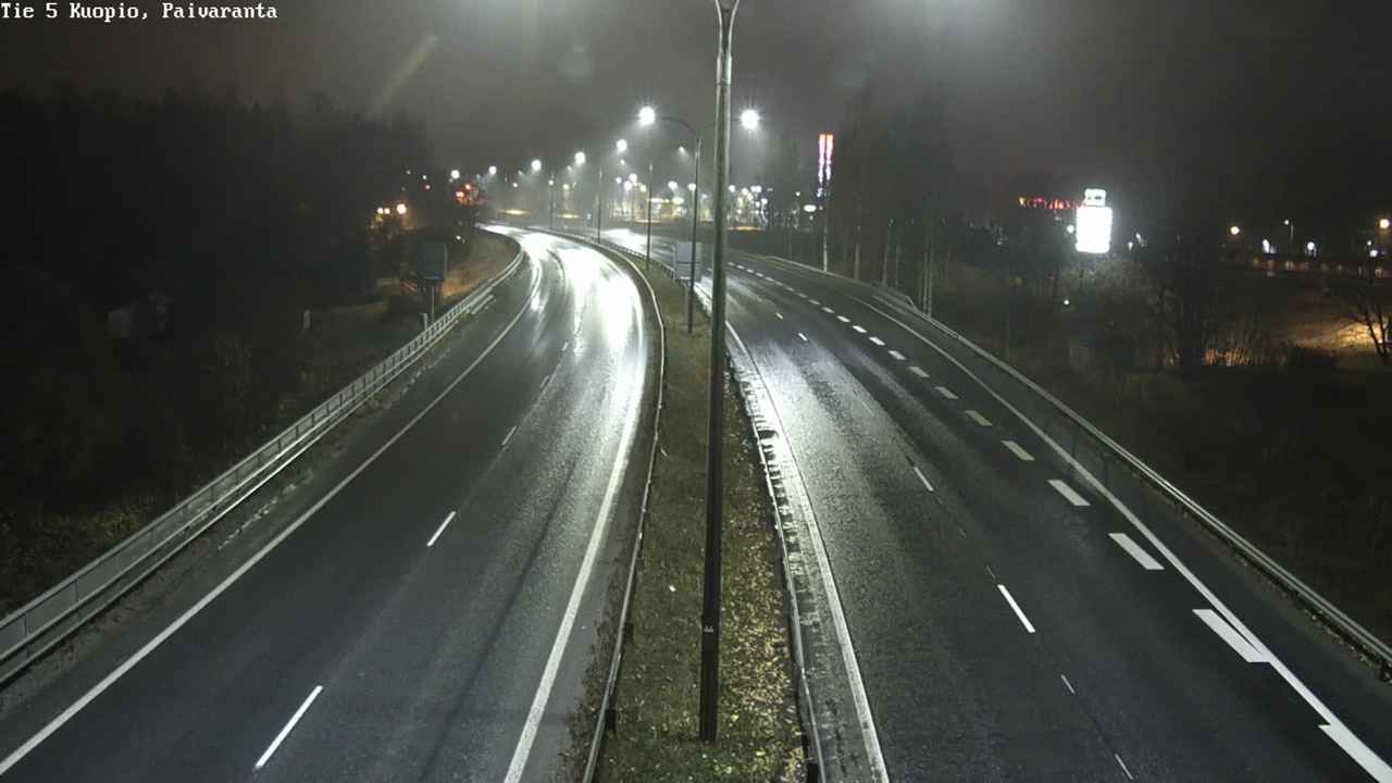 Weather Camera Image Road 5 Kuopio, Päiväranta, Kuopio, Pohjois-Savo