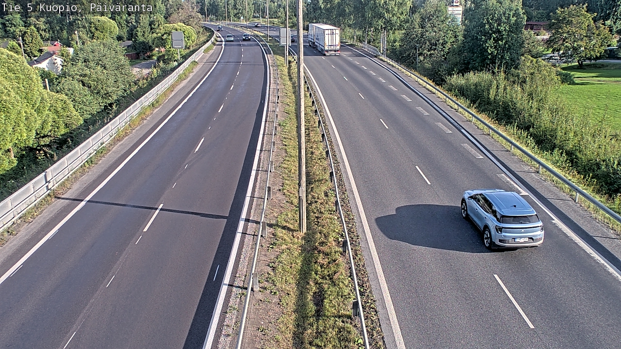 Kelikamerat Kuva Tie 5 Kuopio, Päiväranta, Kuopio, Pohjois-Savo