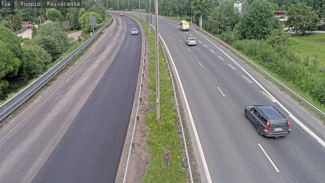 Weather Camera Image Road 5 Kuopio, Päiväranta, Kuopio, Pohjois-Savo