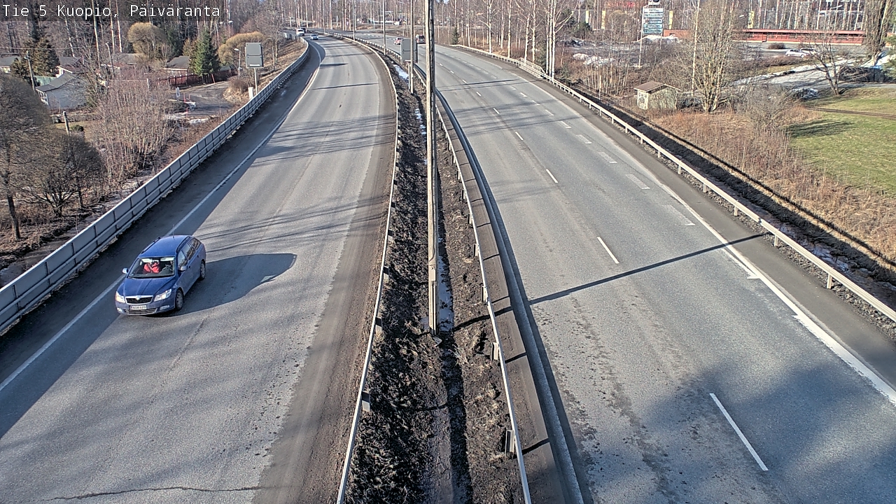 Kelikamerat Kuva Tie 5 Kuopio, Päiväranta, Kuopio, Pohjois-Savo