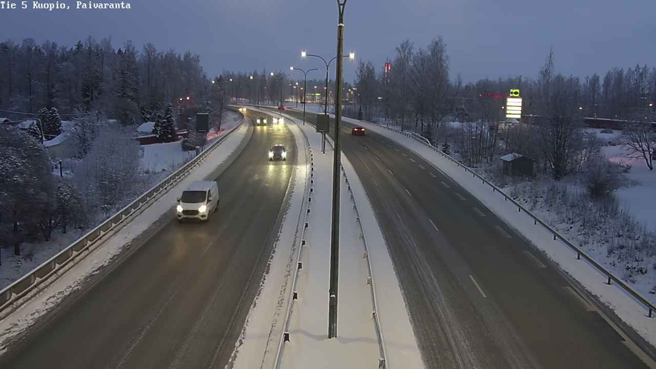 Kelikamerat Kuva Tie 5 Kuopio, Päiväranta, Kuopio, Pohjois-Savo