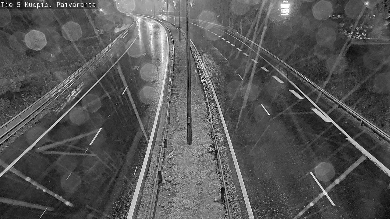 Weather Camera Image Väg 5 Kuopio, Päiväranta, Kuopio, Pohjois-Savo