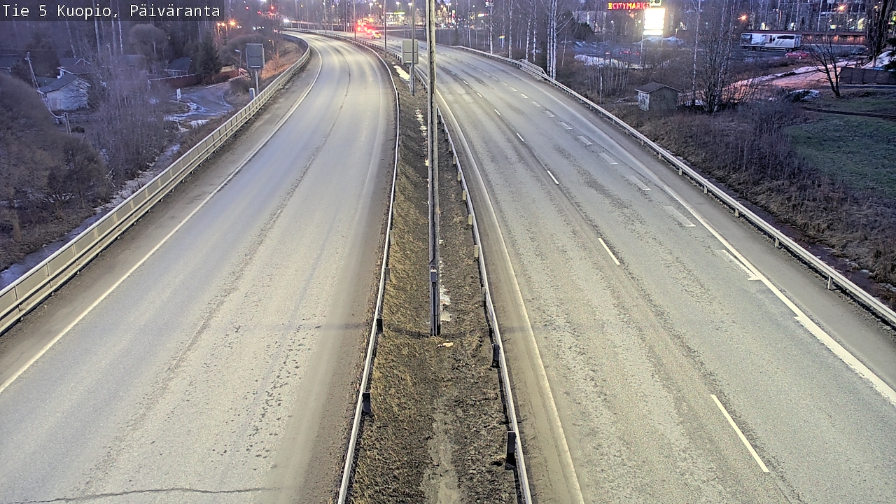 Kelikamerat Kuva Tie 5 Kuopio, Päiväranta, Kuopio, Pohjois-Savo