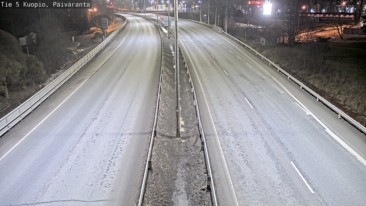 Kelikamerat Kuva Tie 5 Kuopio, Päiväranta, Kuopio, Pohjois-Savo