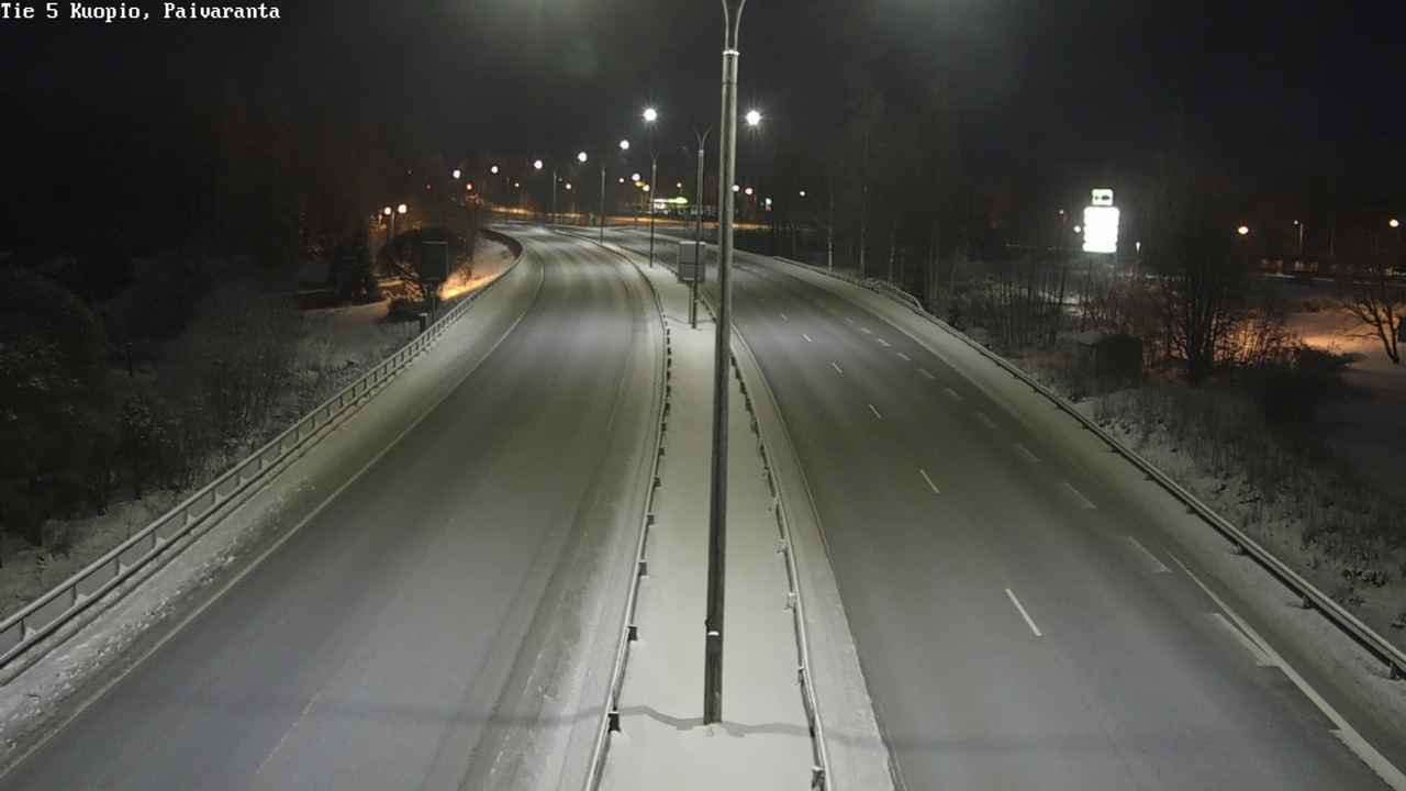 Weather Camera Image Väg 5 Kuopio, Päiväranta, Kuopio, Pohjois-Savo