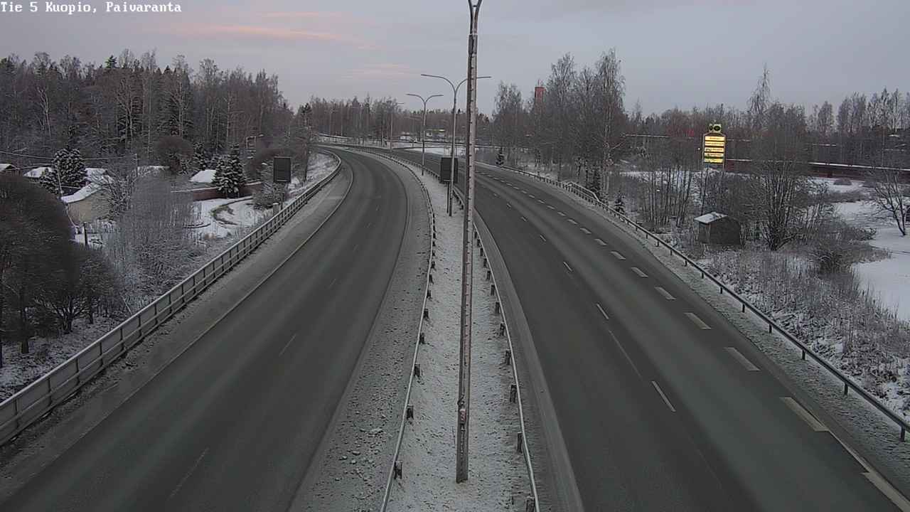 Kelikamerat Kuva Tie 5 Kuopio, Päiväranta, Kuopio, Pohjois-Savo
