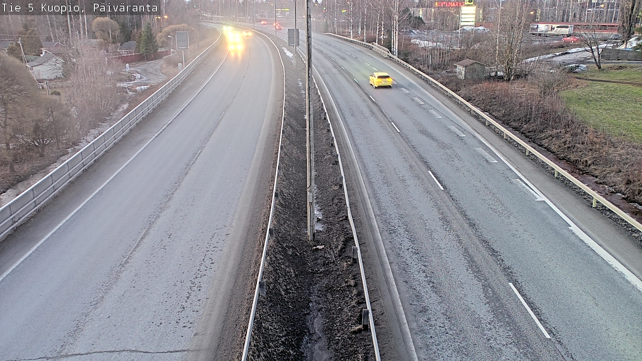 Kelikamerat Kuva Tie 5 Kuopio, Päiväranta, Kuopio, Pohjois-Savo