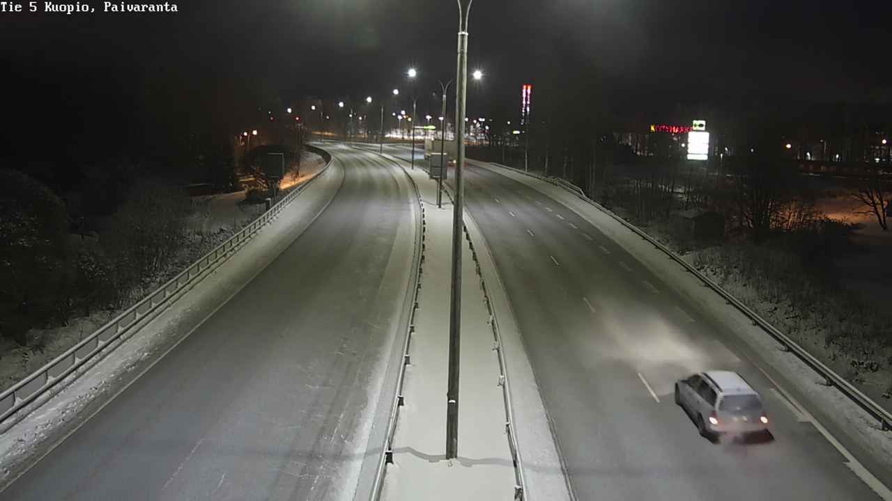 Weather Camera Image Väg 5 Kuopio, Päiväranta, Kuopio, Pohjois-Savo