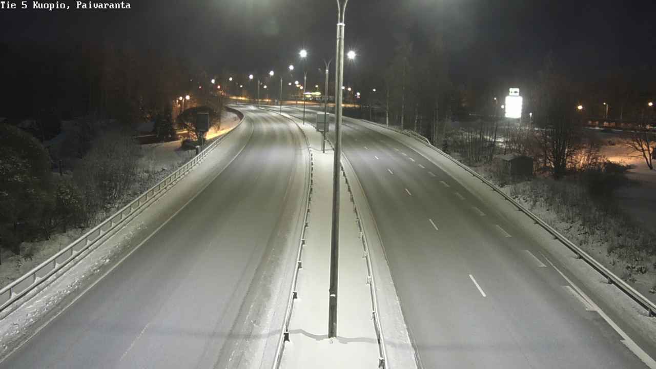 Weather Camera Image Väg 5 Kuopio, Päiväranta, Kuopio, Pohjois-Savo