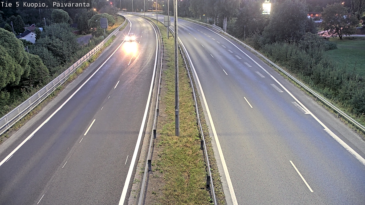 Kelikamerat Kuva Tie 5 Kuopio, Päiväranta, Kuopio, Pohjois-Savo