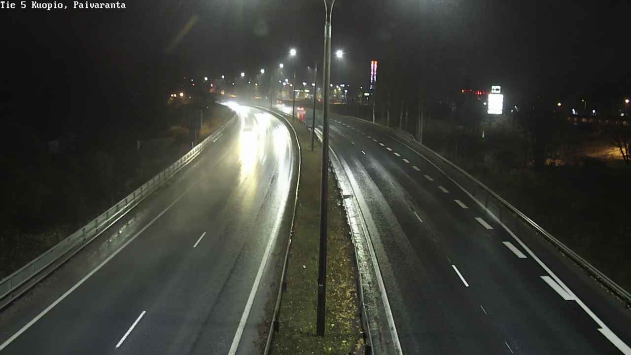 Weather Camera Image Väg 5 Kuopio, Päiväranta, Kuopio, Pohjois-Savo