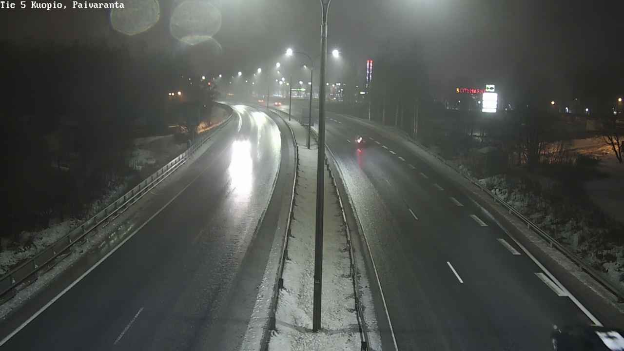 Weather Camera Image Väg 5 Kuopio, Päiväranta, Kuopio, Pohjois-Savo