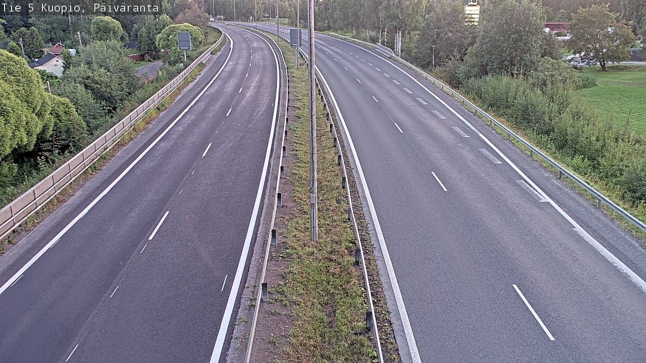 Kelikamerat Kuva Tie 5 Kuopio, Päiväranta, Kuopio, Pohjois-Savo