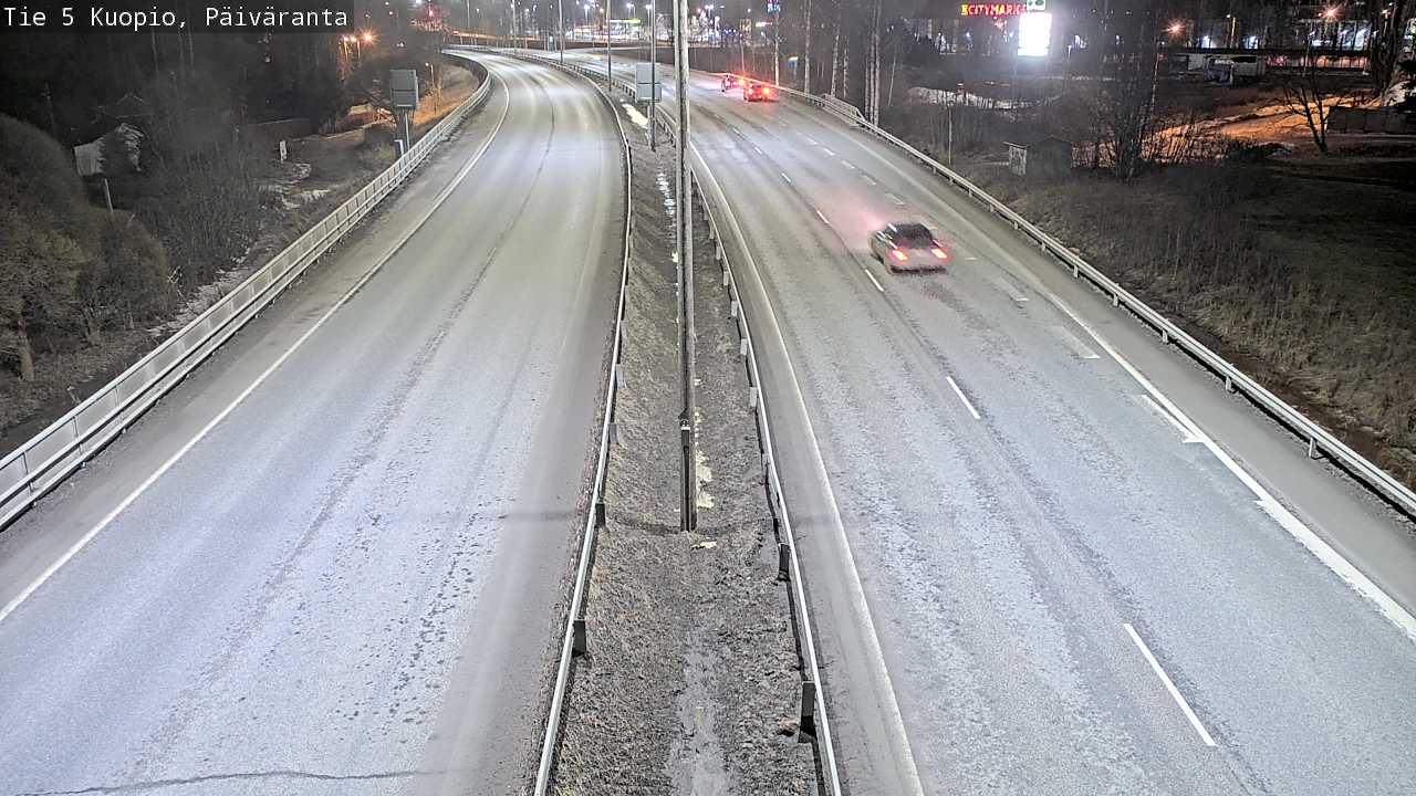 Kelikamerat Kuva Tie 5 Kuopio, Päiväranta, Kuopio, Pohjois-Savo