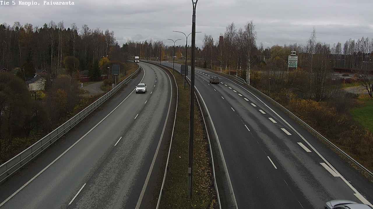 Weather Camera Image Väg 5 Kuopio, Päiväranta, Kuopio, Pohjois-Savo