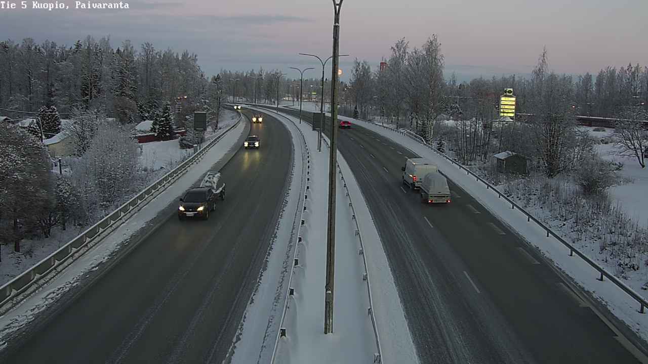 Kelikamerat Kuva Tie 5 Kuopio, Päiväranta, Kuopio, Pohjois-Savo