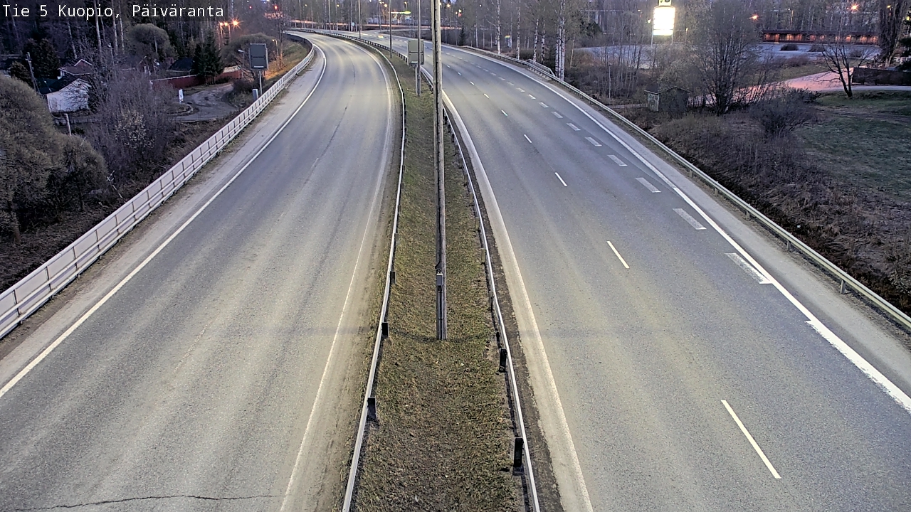 Kelikamerat Kuva Tie 5 Kuopio, Päiväranta, Kuopio, Pohjois-Savo