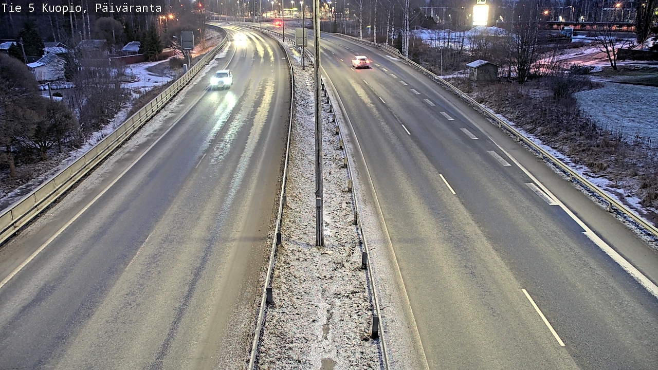 Kelikamerat Kuva Tie 5 Kuopio, Päiväranta, Kuopio, Pohjois-Savo