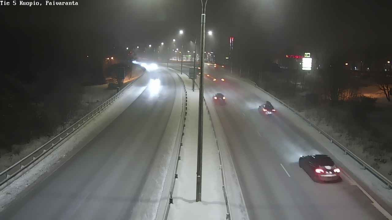 Kelikamerat Kuva Tie 5 Kuopio, Päiväranta, Kuopio, Pohjois-Savo