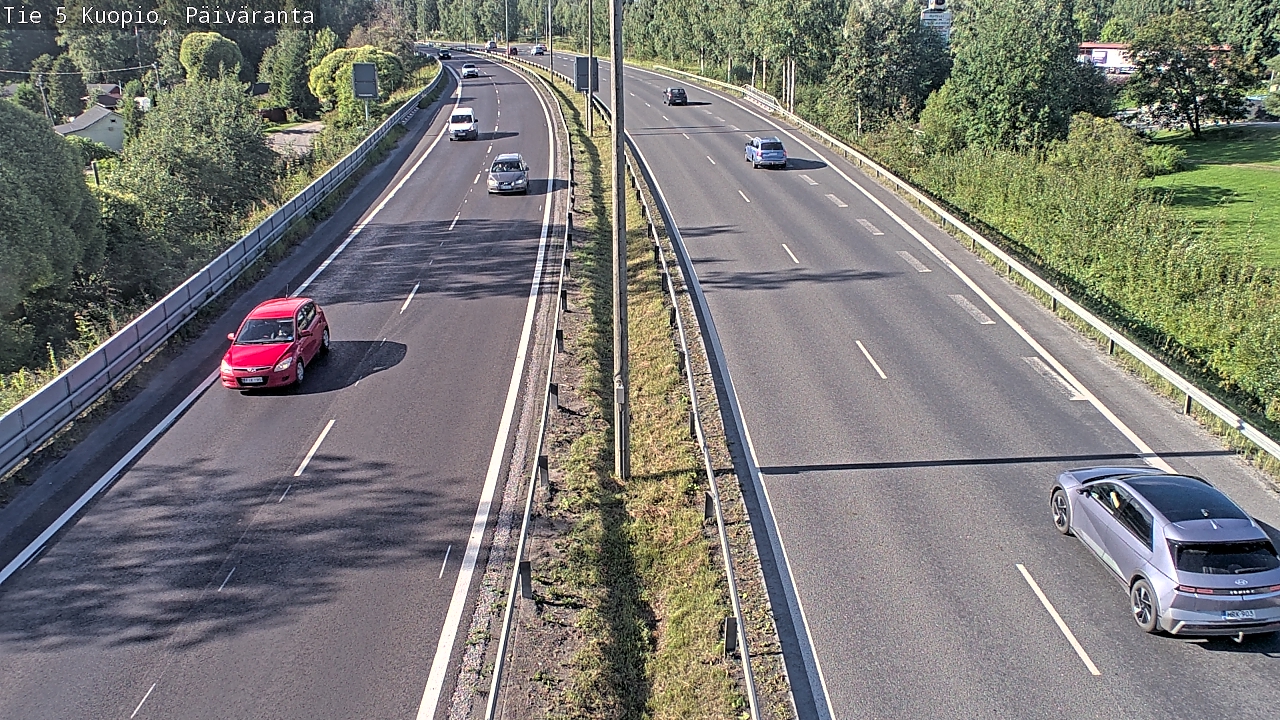Kelikamerat Kuva Tie 5 Kuopio, Päiväranta, Kuopio, Pohjois-Savo
