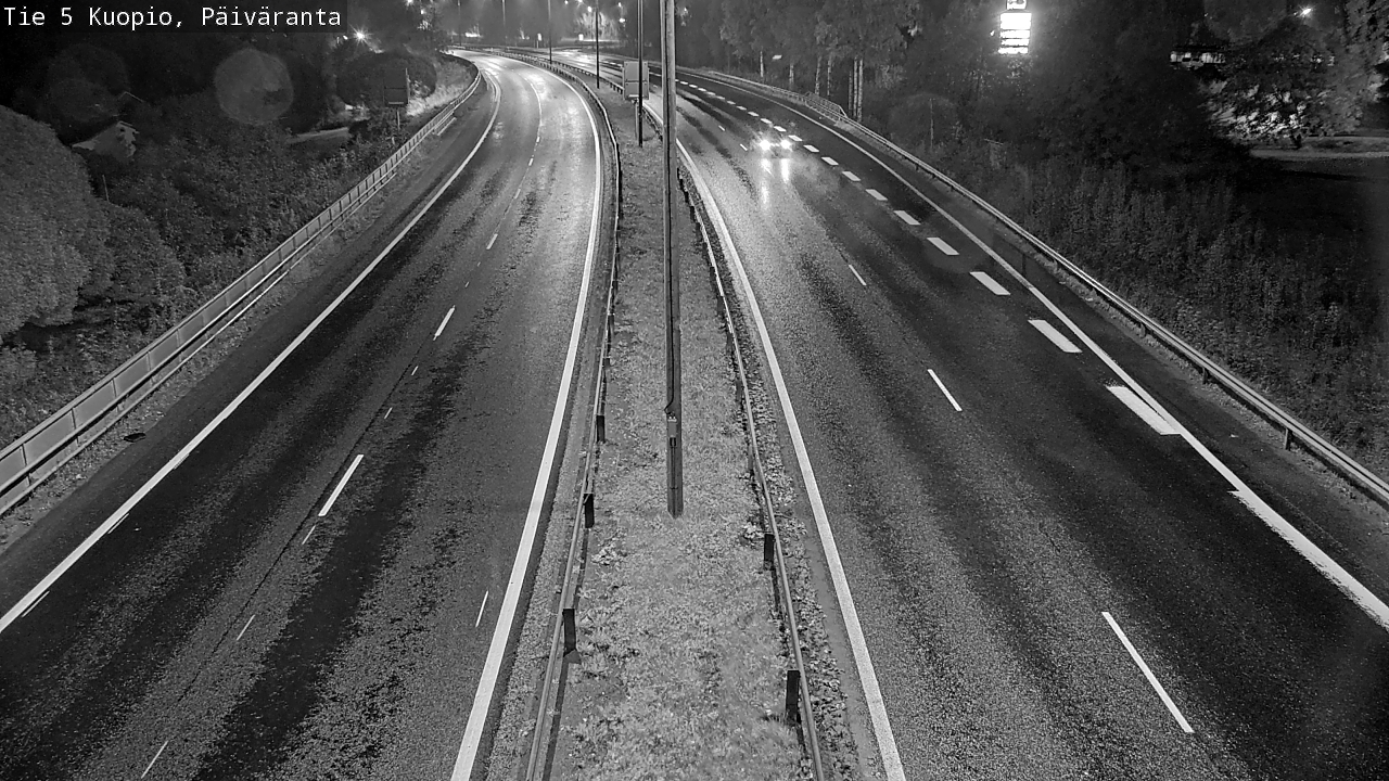 Weather Camera Image Väg 5 Kuopio, Päiväranta, Kuopio, Pohjois-Savo