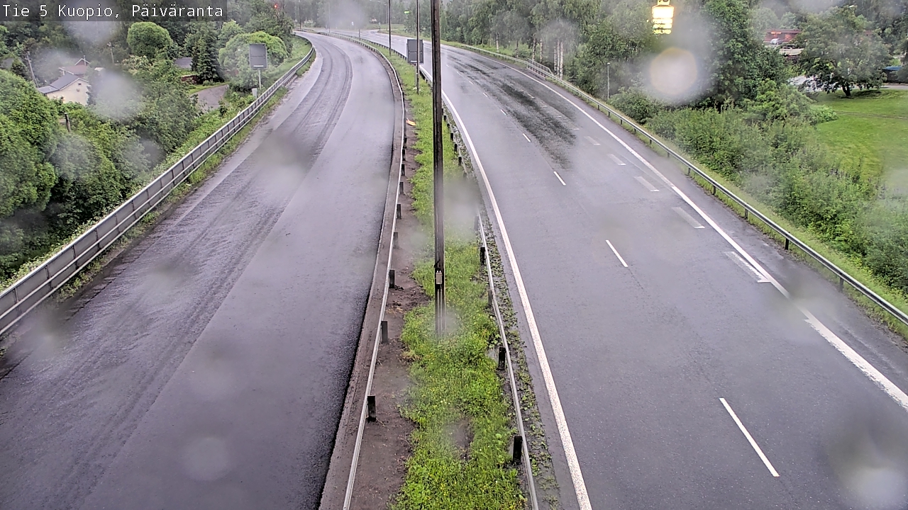 Weather Camera Image Road 5 Kuopio, Päiväranta, Kuopio, Pohjois-Savo