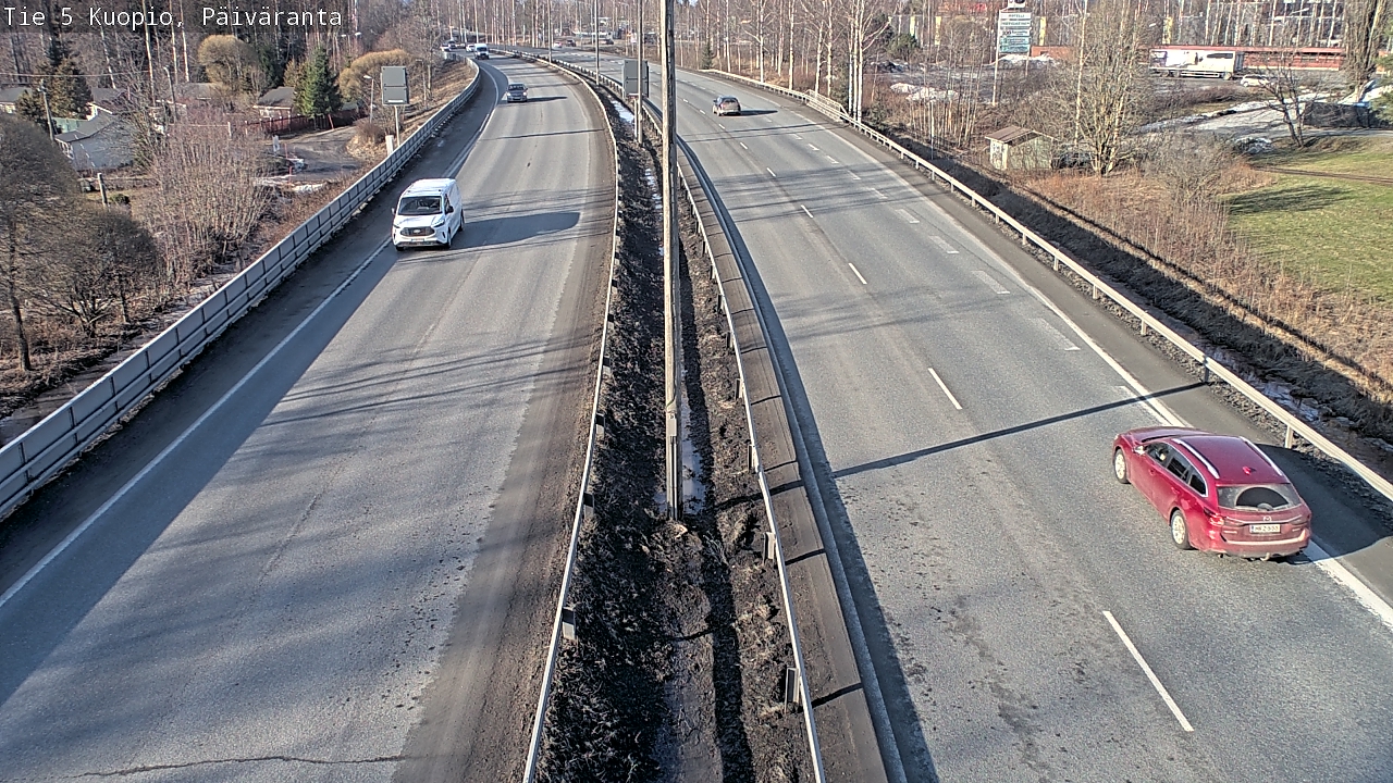 Kelikamerat Kuva Tie 5 Kuopio, Päiväranta, Kuopio, Pohjois-Savo