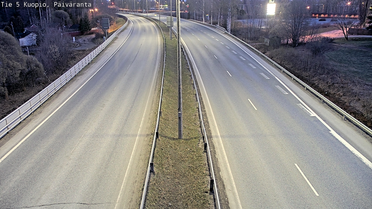 Kelikamerat Kuva Tie 5 Kuopio, Päiväranta, Kuopio, Pohjois-Savo