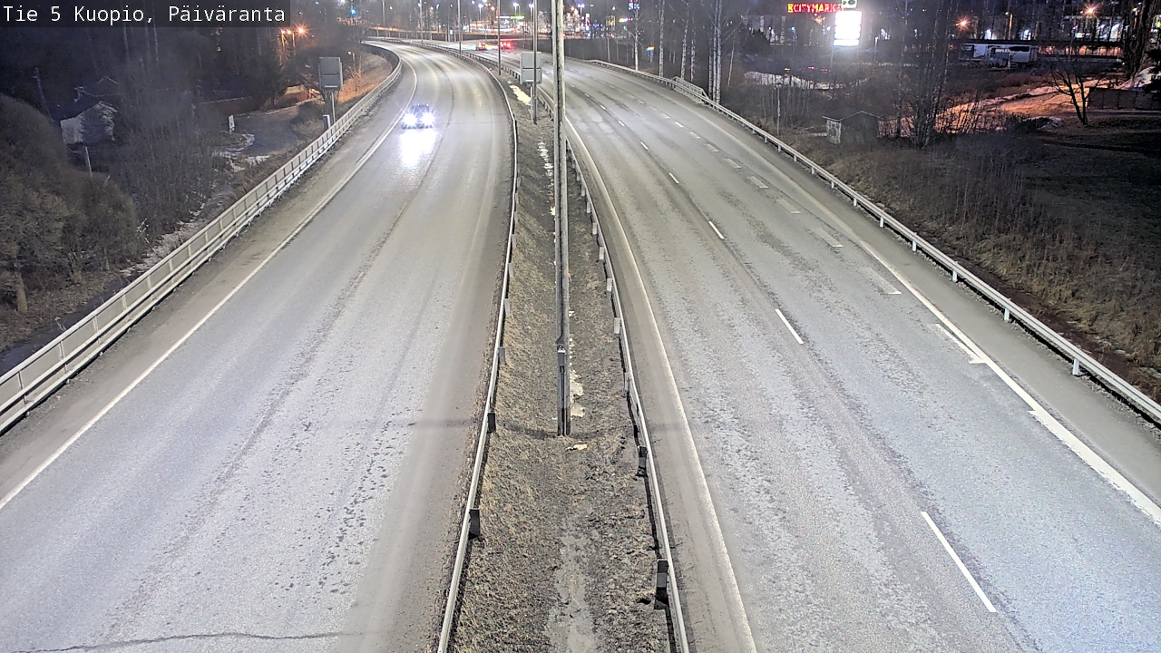 Kelikamerat Kuva Tie 5 Kuopio, Päiväranta, Kuopio, Pohjois-Savo