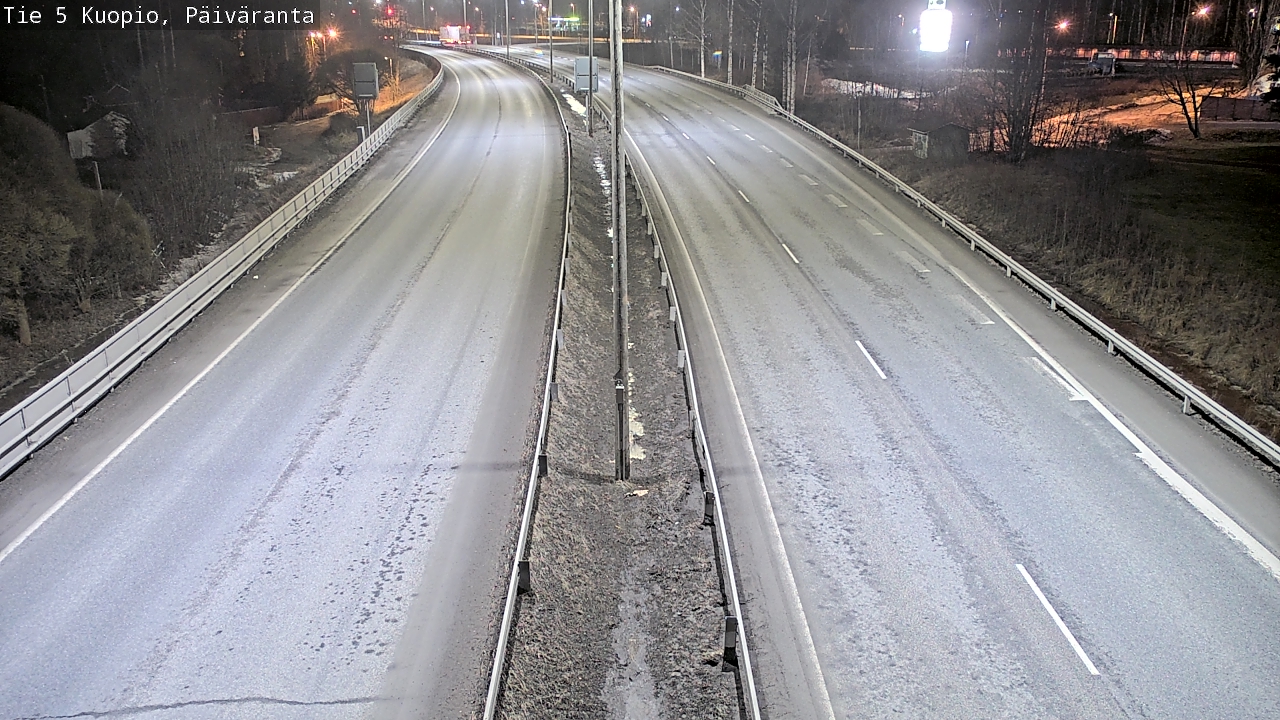 Kelikamerat Kuva Tie 5 Kuopio, Päiväranta, Kuopio, Pohjois-Savo