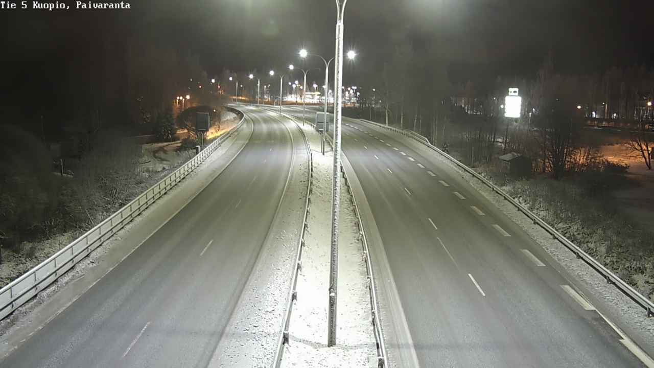 Kelikamerat Kuva Tie 5 Kuopio, Päiväranta, Kuopio, Pohjois-Savo