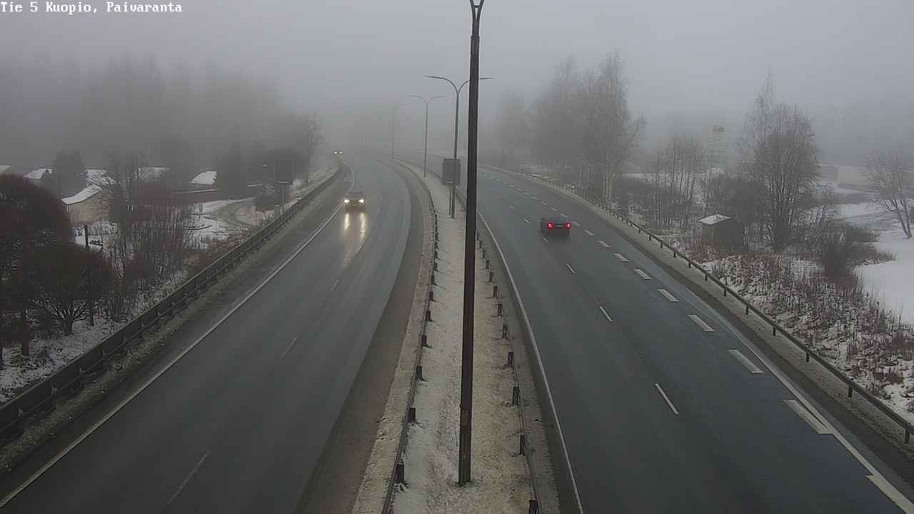 Weather Camera Image Road 5 Kuopio, Päiväranta, Kuopio, Pohjois-Savo