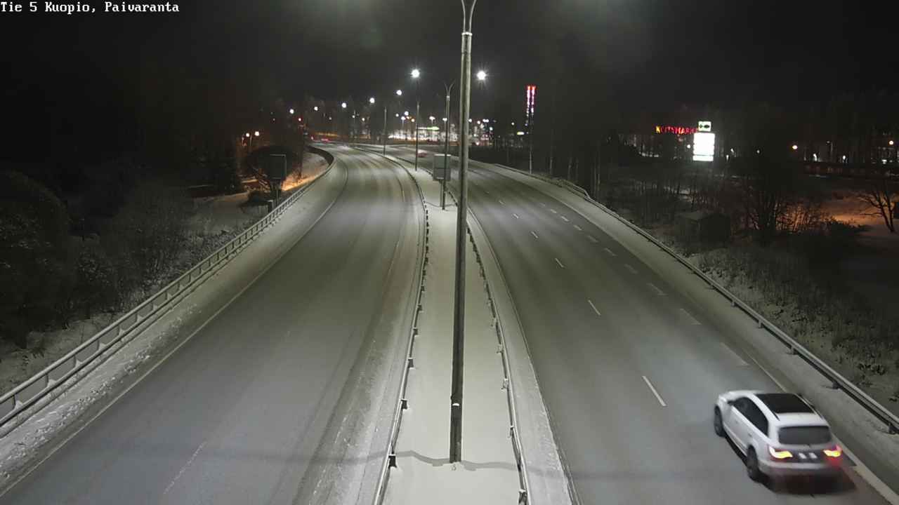 Weather Camera Image Väg 5 Kuopio, Päiväranta, Kuopio, Pohjois-Savo