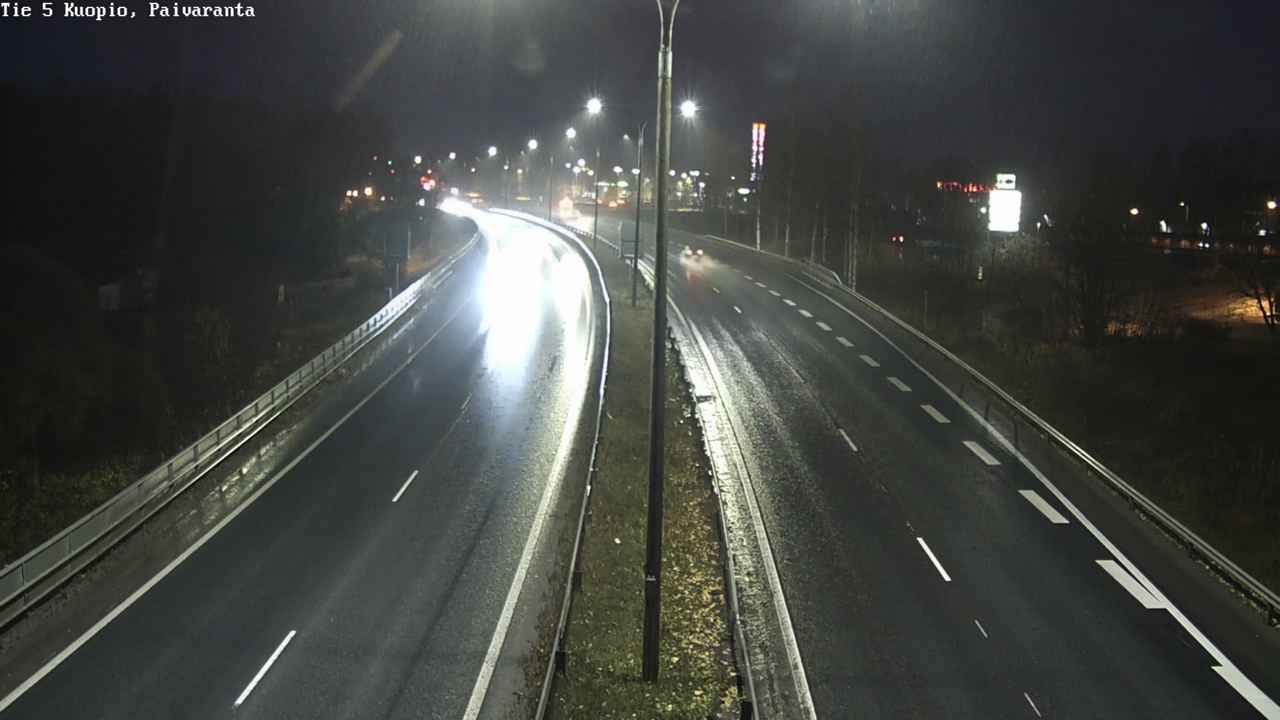Weather Camera Image Väg 5 Kuopio, Päiväranta, Kuopio, Pohjois-Savo
