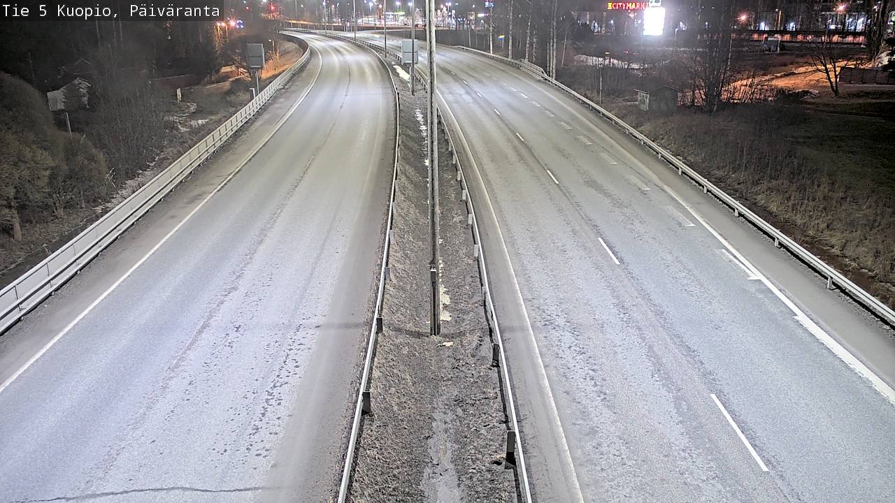 Kelikamerat Kuva Tie 5 Kuopio, Päiväranta, Kuopio, Pohjois-Savo