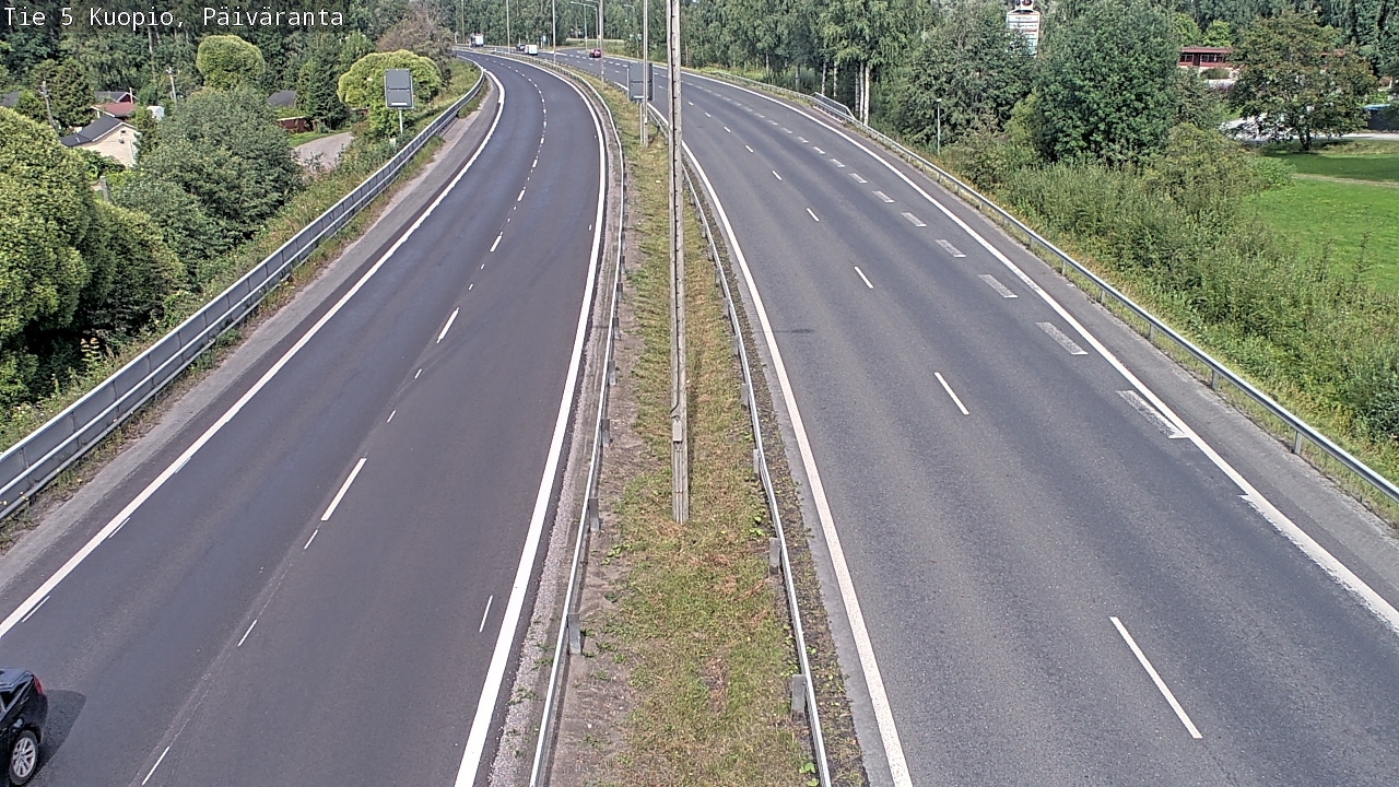 Weather Camera Image Road 5 Kuopio, Päiväranta, Kuopio, Pohjois-Savo
