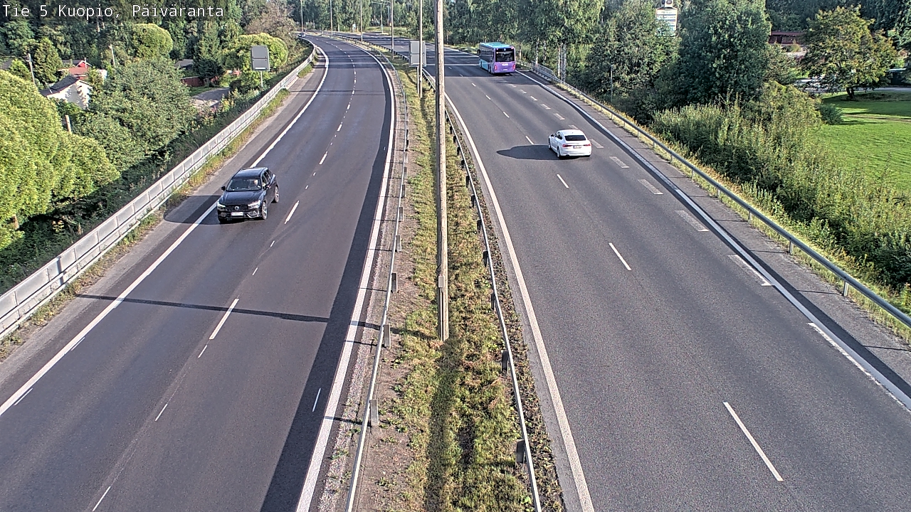 Kelikamerat Kuva Tie 5 Kuopio, Päiväranta, Kuopio, Pohjois-Savo
