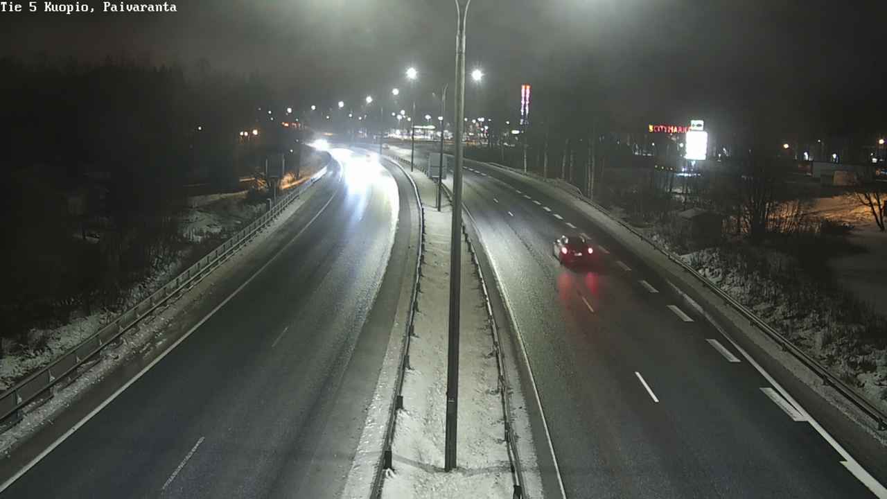 Weather Camera Image Road 5 Kuopio, Päiväranta, Kuopio, Pohjois-Savo