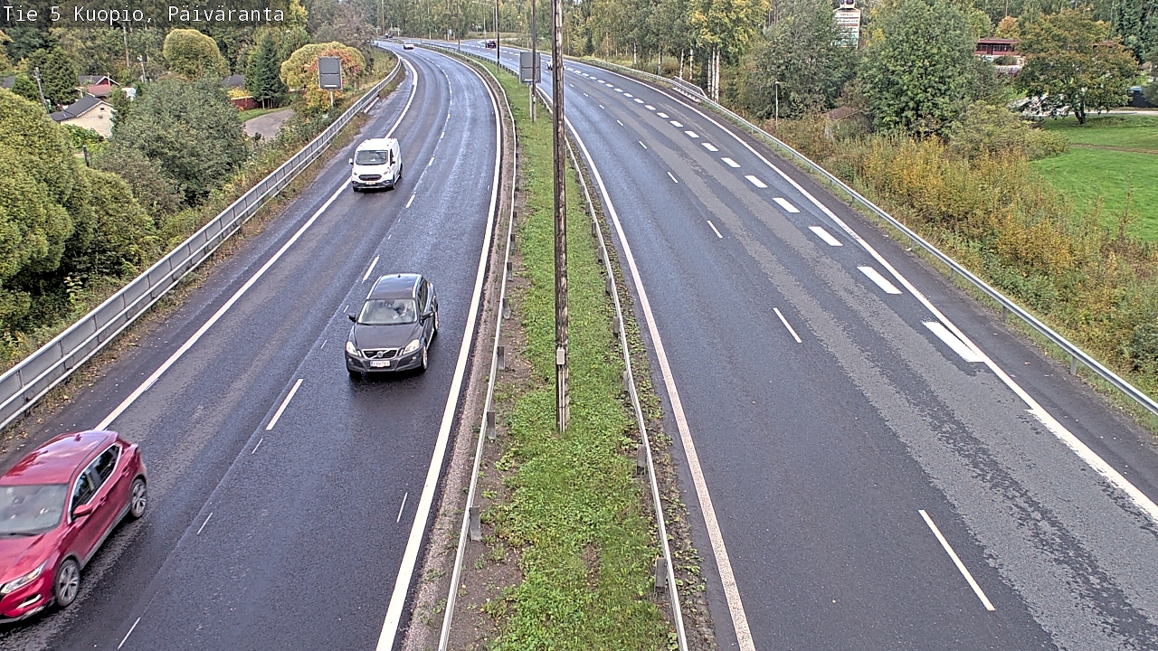 Kelikamerat Kuva Tie 5 Kuopio, Päiväranta, Kuopio, Pohjois-Savo