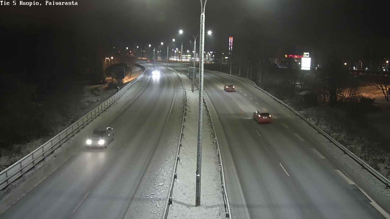 Kelikamerat Kuva Tie 5 Kuopio, Päiväranta, Kuopio, Pohjois-Savo